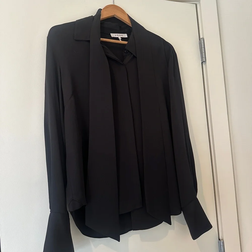 Frame Black Women's Blouse - Picture 1 of 2